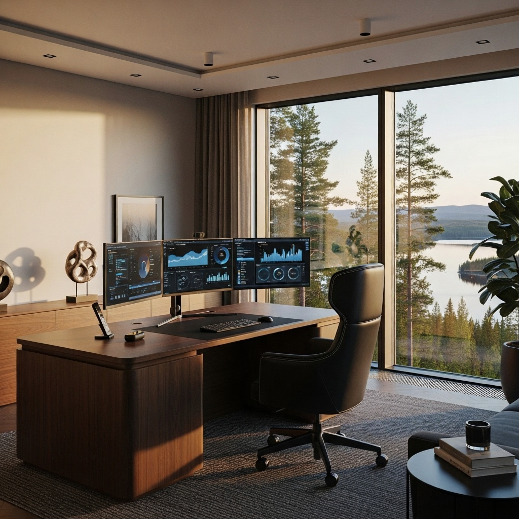 A modern office space