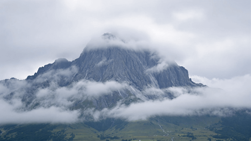Animated mountain background